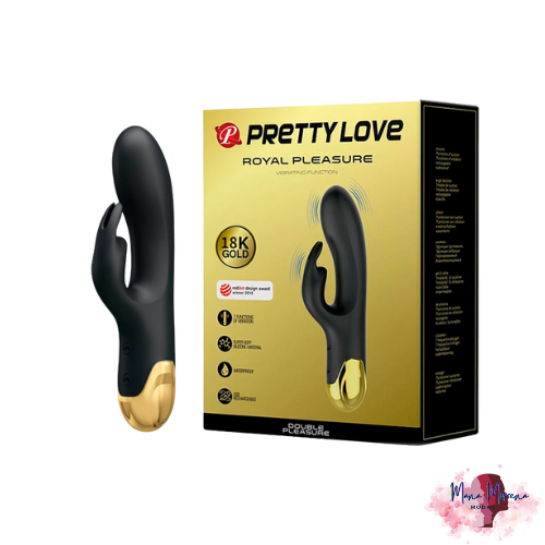 Vibrador de Ponto G e Clítoris Flexível com Forma de Coelho em Silicone Ultra Macio